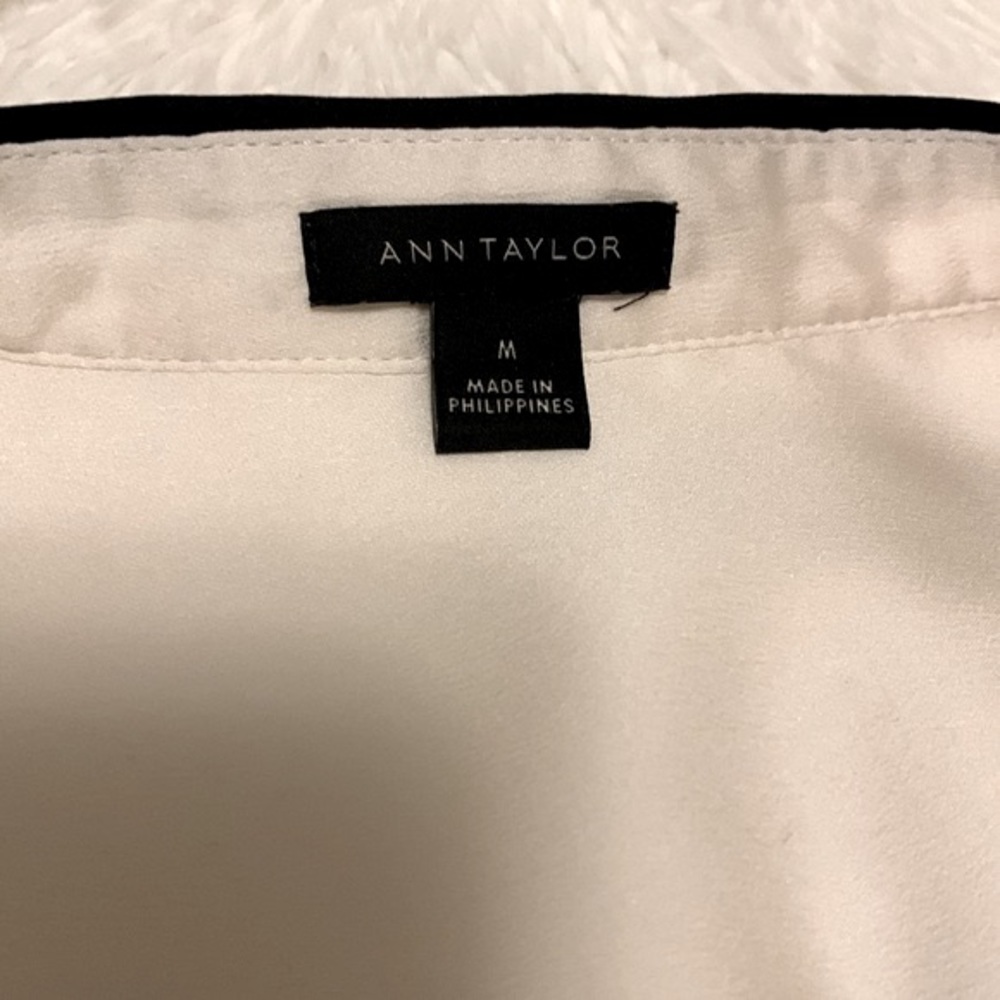 Ann Taylor Piped Button Down Top - image 3